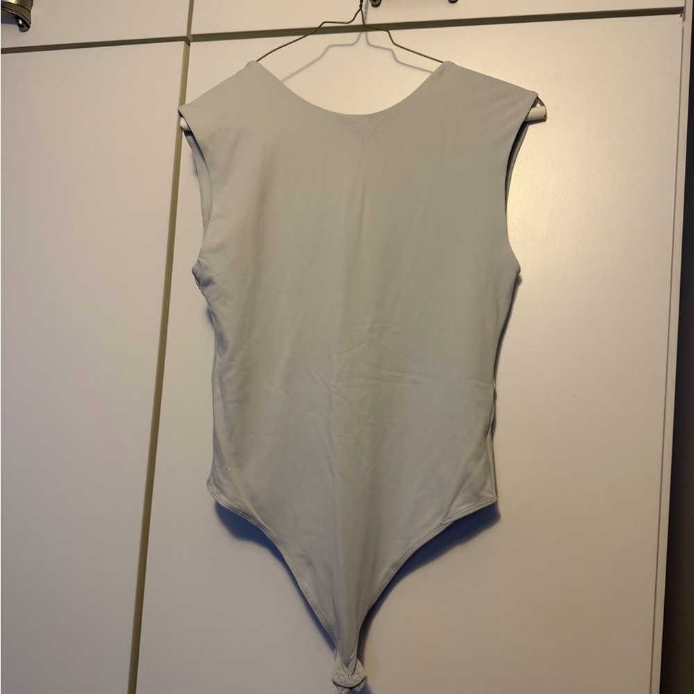 House of Harlow 1960 Cream Bodysuit